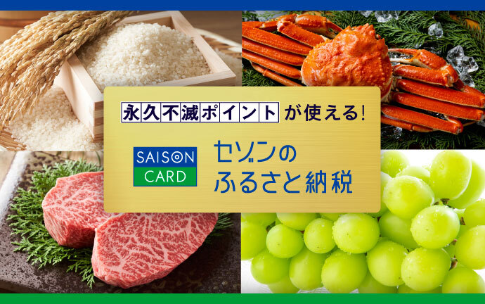 永久不滅ポイントが使える!セゾンのふるさと納税